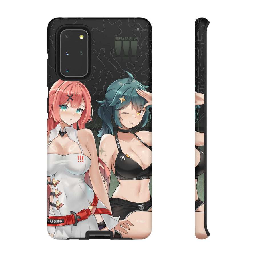 TRIPLE CAUTION AMIA + ARIA Phone Case