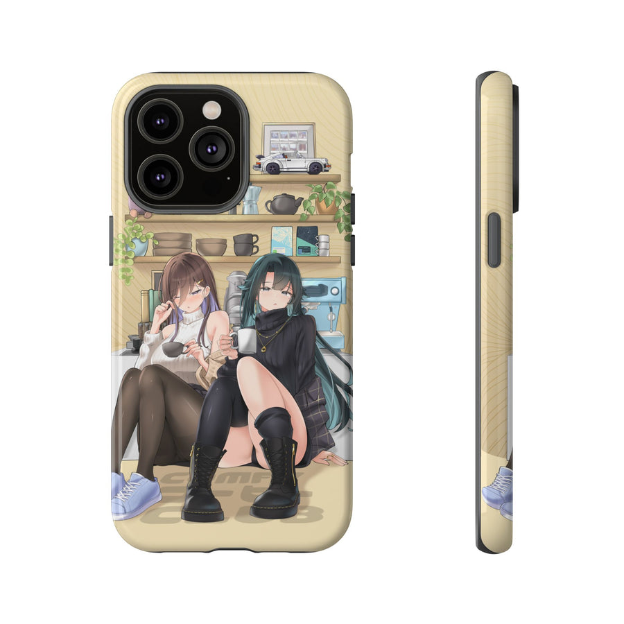 COMFY COFFEE SATOMI+FLOR Phone Case