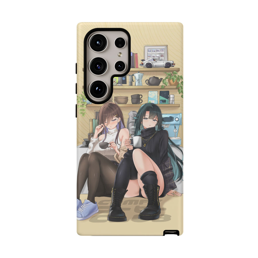 COMFY COFFEE SATOMI+FLOR Phone Case