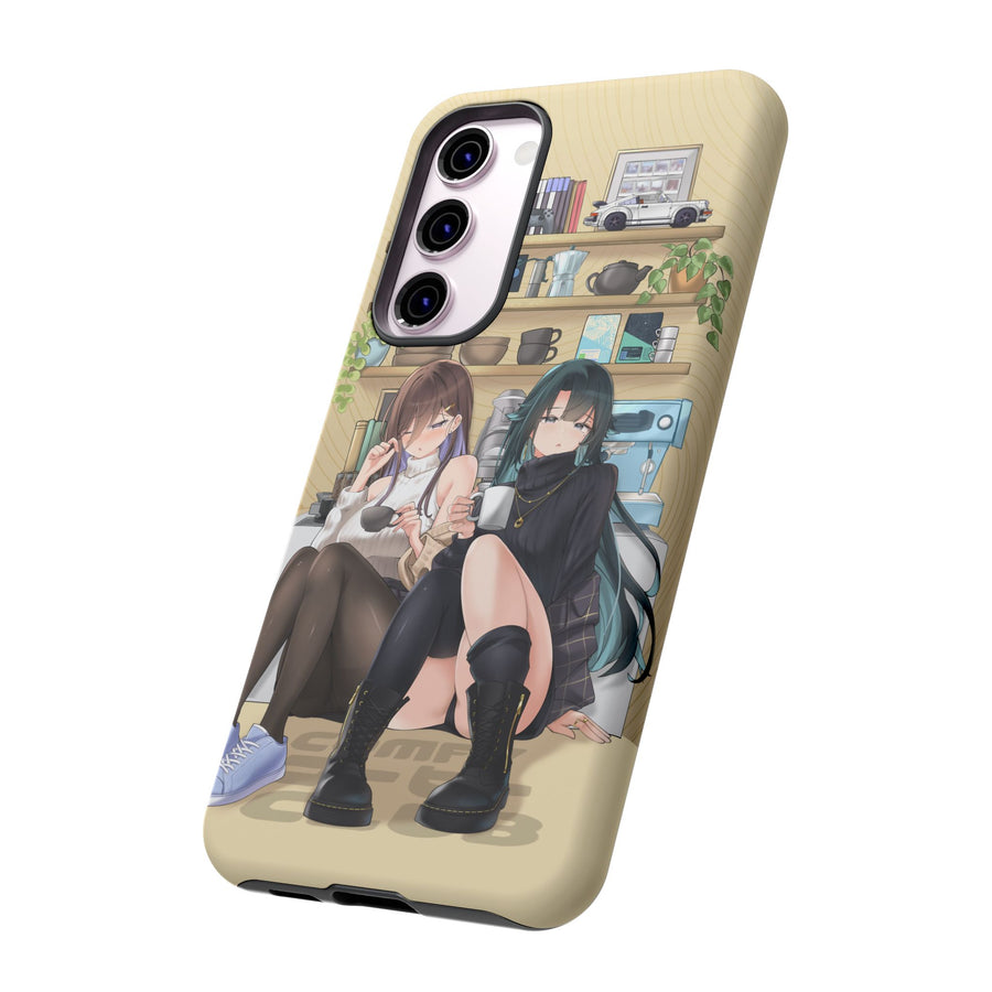 COMFY COFFEE SATOMI+FLOR Phone Case