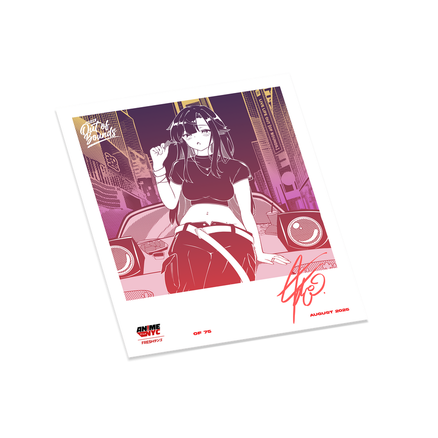 SECRET RARE ANIMENYC 25' Polaroid Sticker