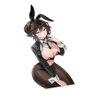 SECRET RARE SATOMI x BUNNY ADE Sticker