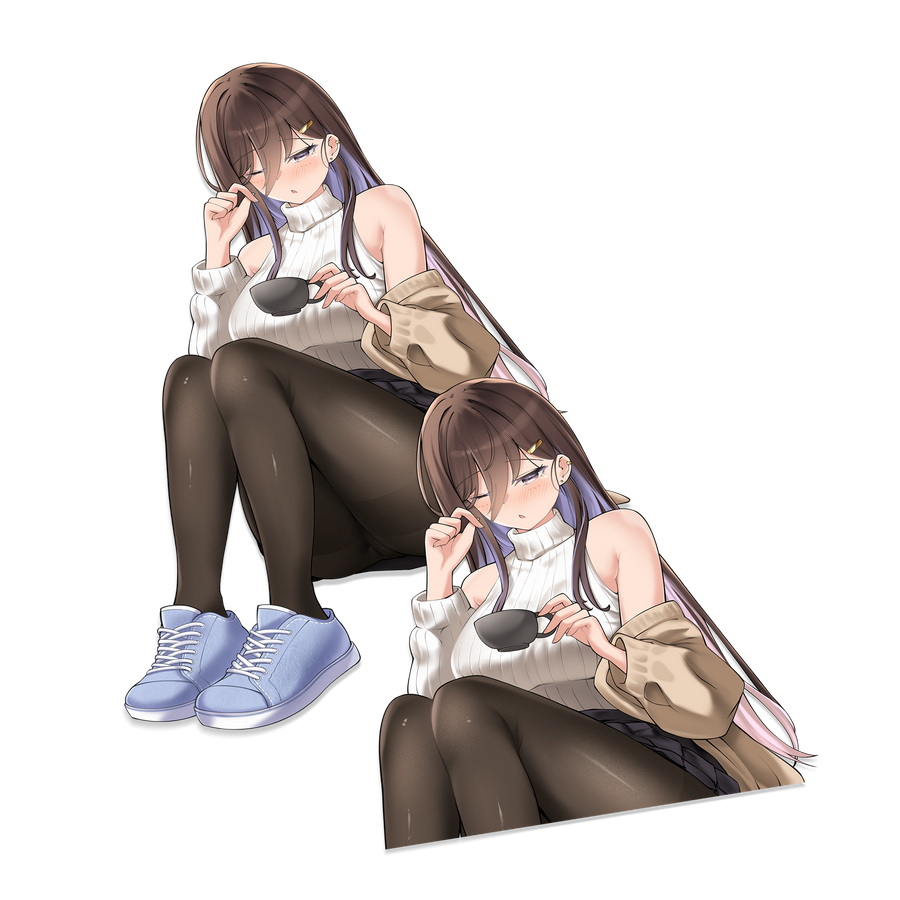 COMFY COFFEE SATOMI Sticker