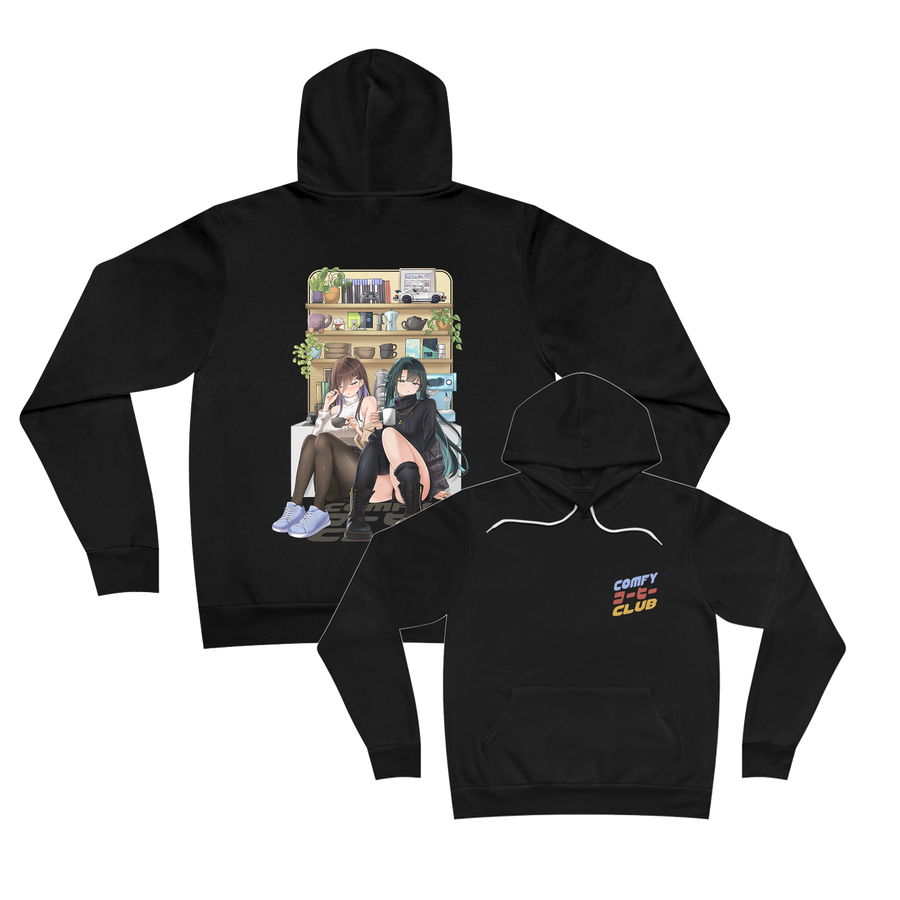 COMFY COFFEE HOURS Pullover Hoodie