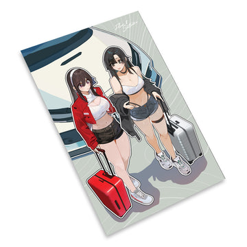 SUMMER BREAK OC Art Print