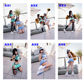 HALFTIME HOTTIES OC Signed Photo Prints (ft. Jeanwanwan + Danisaurz)