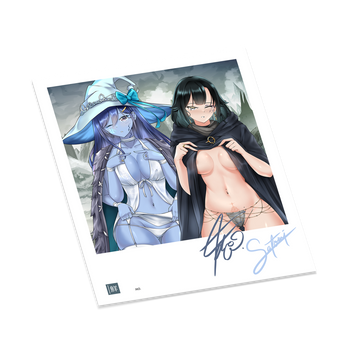 SR ELDEN RING SATOMI+FLOR Polaroid Sticker