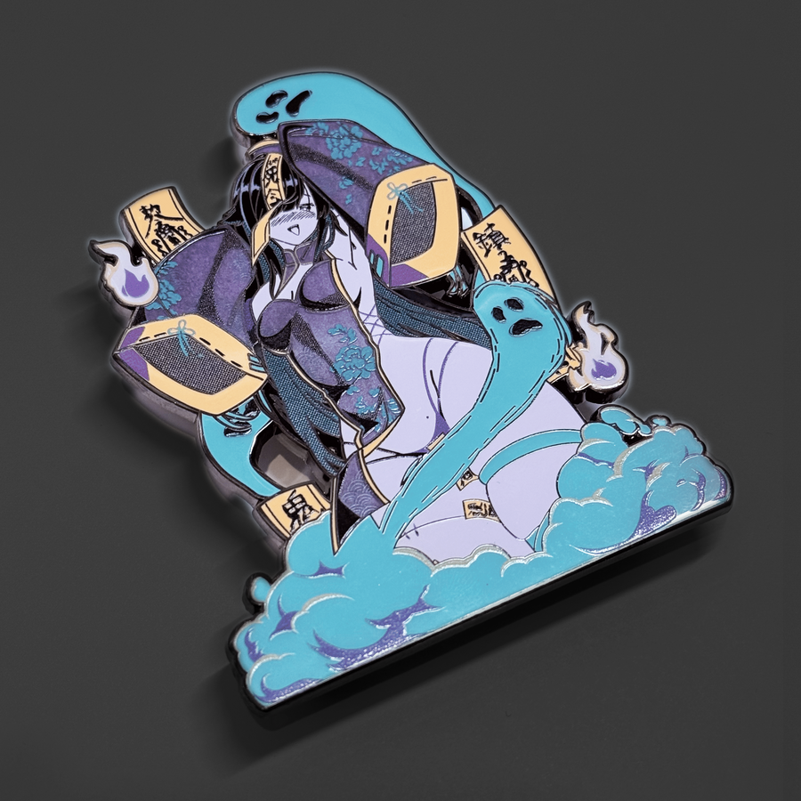 JIANGSHI FLOR Enamel Pin [PRE-ORDER]