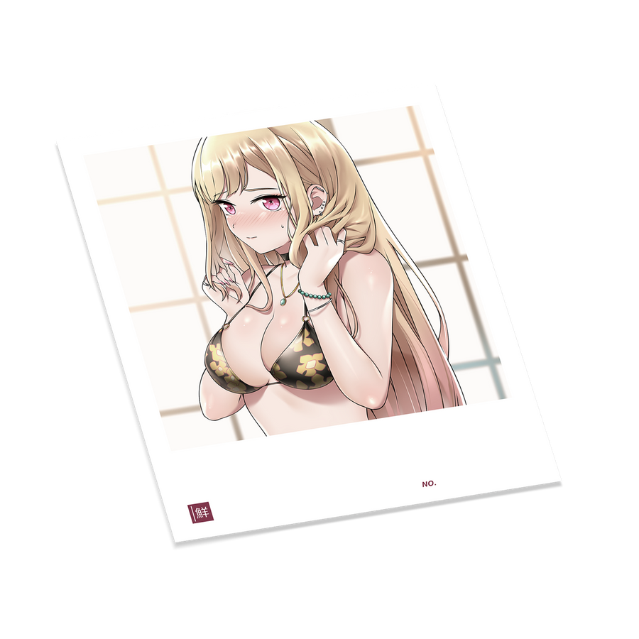 SR MARIN KITAGAWA Polaroid Sticker