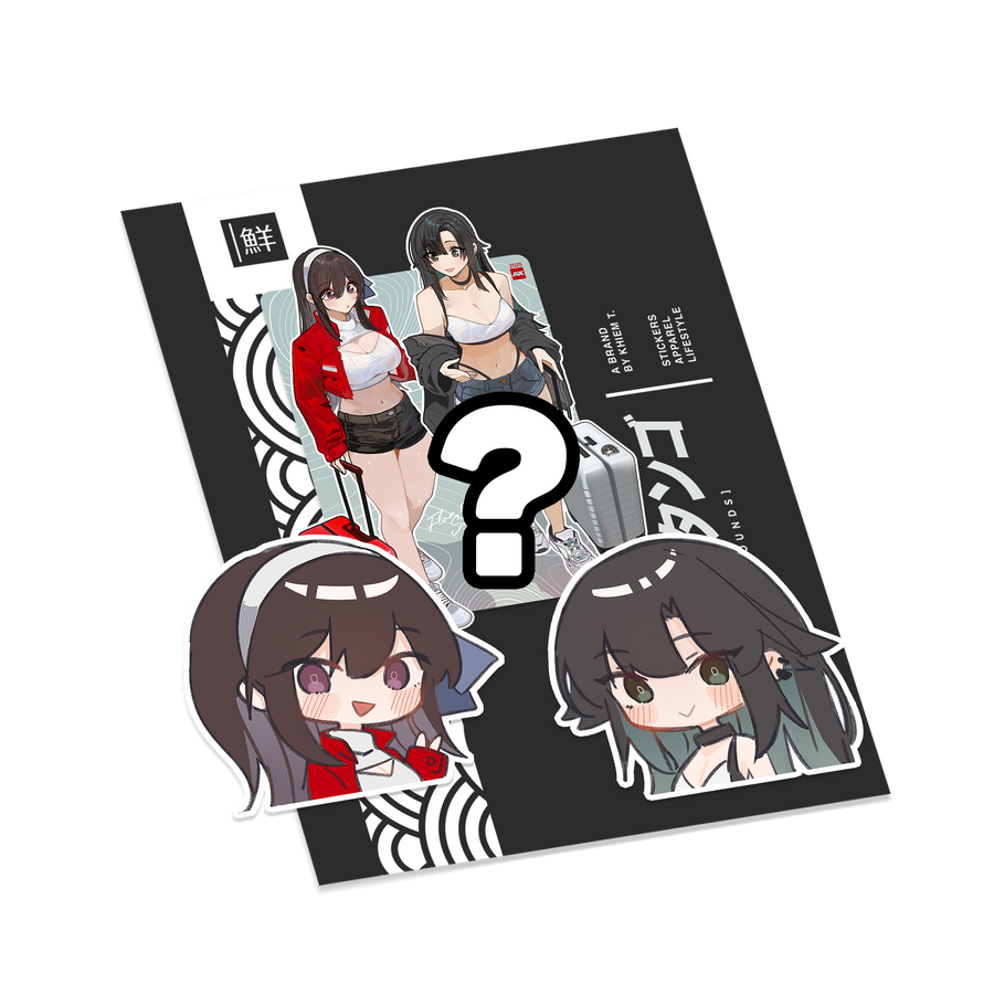 GACHA 3-STICKER Bundle