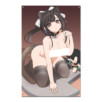 NYAUGHTY NYATOMI Print Banner