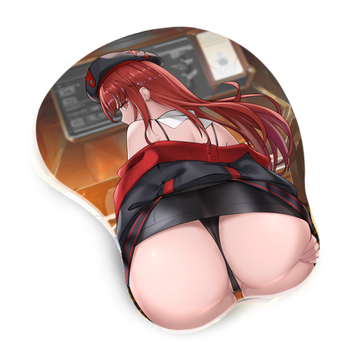 SIT ON ME RED HOOD RAPI Mousepad
