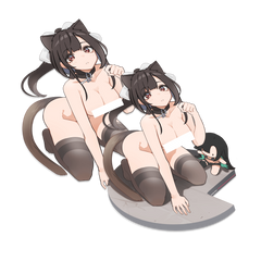 SECRET NYAUGHTY NYATOMI Sticker