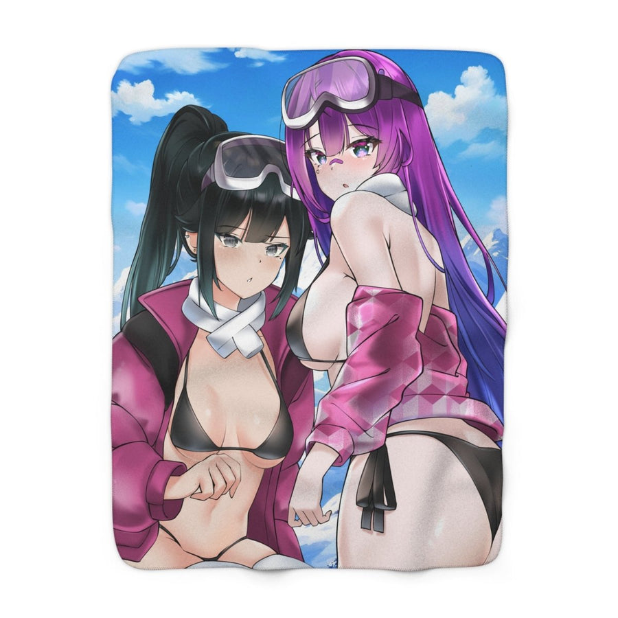 SNOW BUNNY FLOR + YURI Blanket - FreshTango