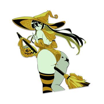 SPOOKY RARE BEWITCHED SATOMI Sticker