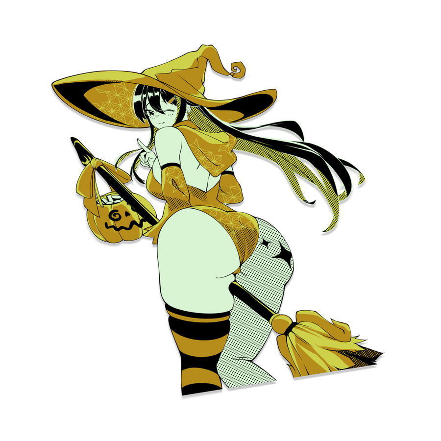 SPOOKY RARE BEWITCHED SATOMI Sticker