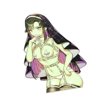 SPOOKY RARE THOTS & PRAYERS FLOR Sticker