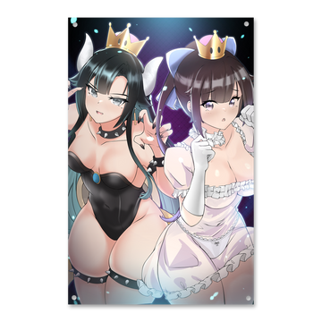 SUPER CROWN FLOR+SATOMI Print Banner