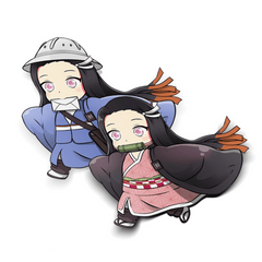 CHIBI NEZUKO Sticker - FreshTango
