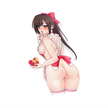 NAKED APRON Acrylic Keychain