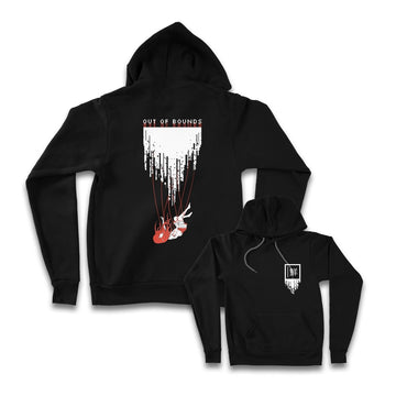 OUT OF BOUNDS: BLACK EDITION Hoodie - FreshTango