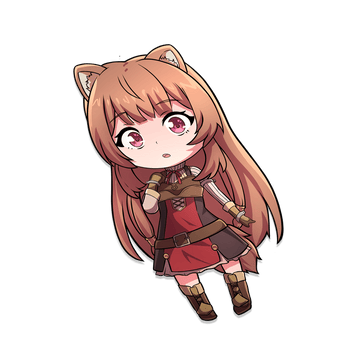 RAPHTALIA CHIBI Sticker - FreshTango