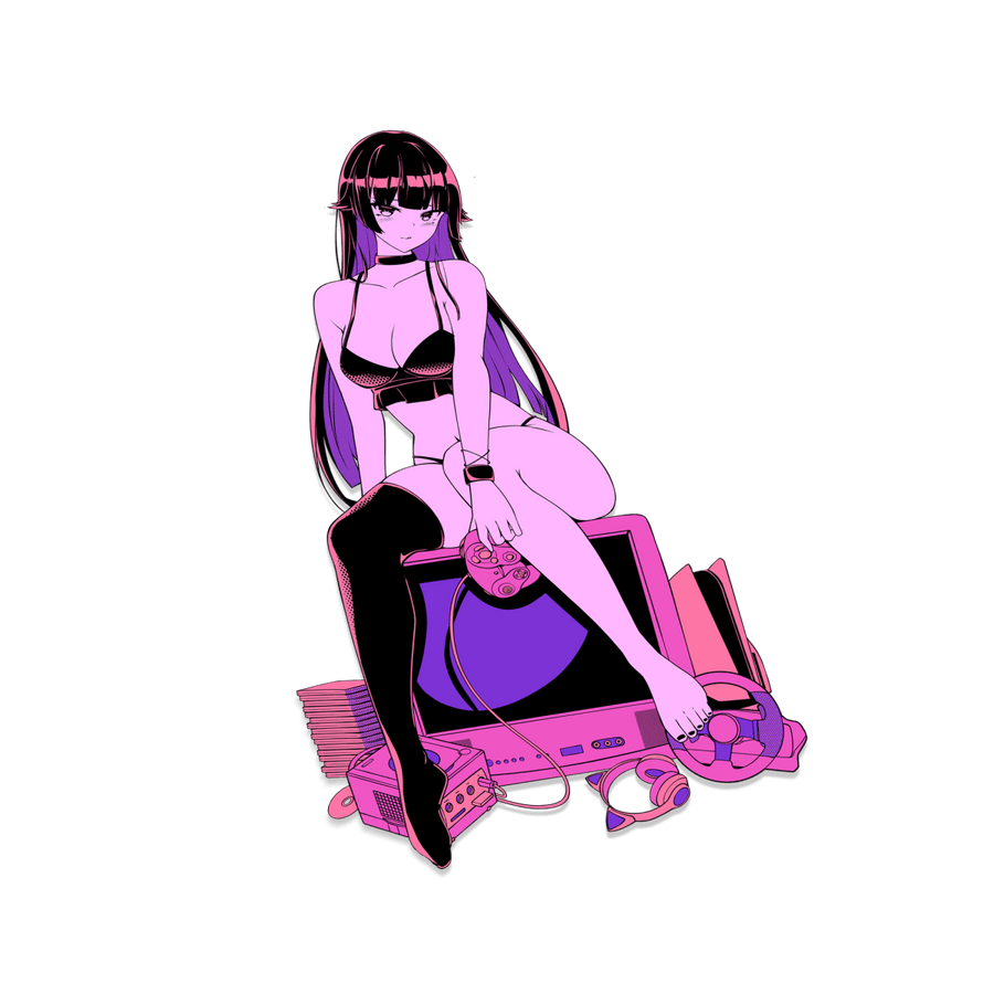 SECRET HOT GIRL SUMMER FLOR Sticker - FreshTango