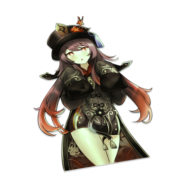 SPOOKY RARE HU TAO Sticker