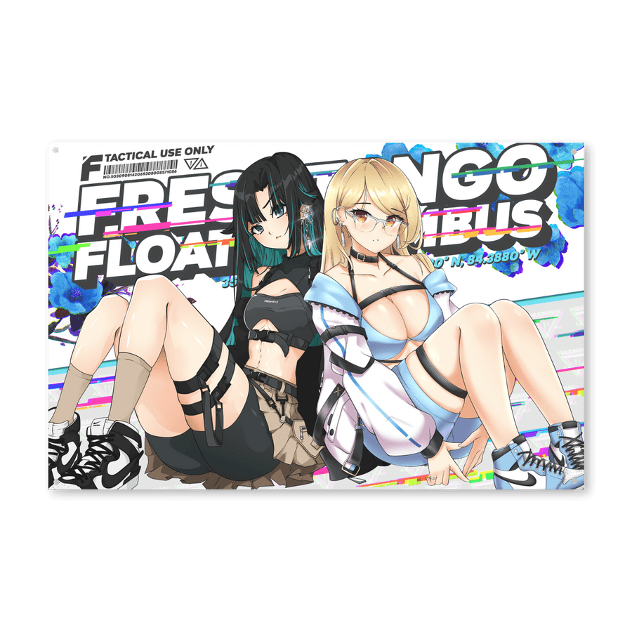TECHWEAR FLOR+KUMO Print Banner - FreshTango