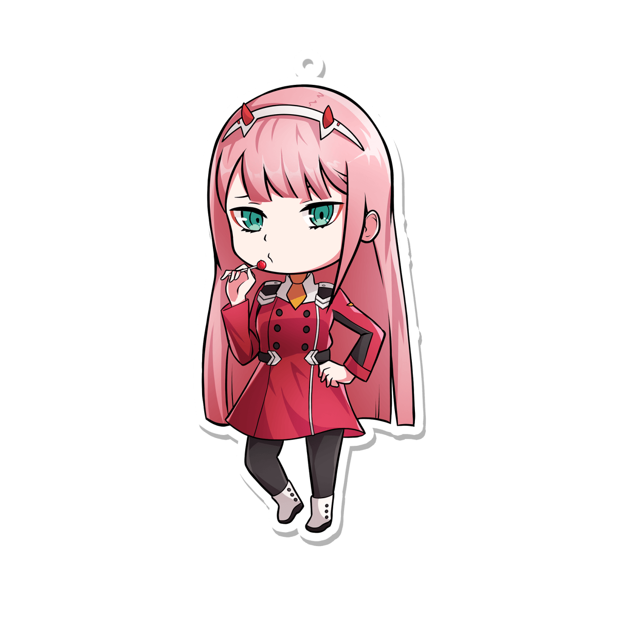 ZERO TWO CHIBI Acrylic Keychain β FreshTango